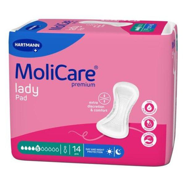 MoliCare® Premium Lady Pad női betét (5 csepp; 14 db)
