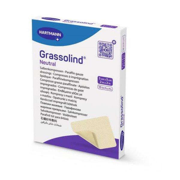 Grassolind® kenőcsös sebfedő (5x5 cm; 10 db)