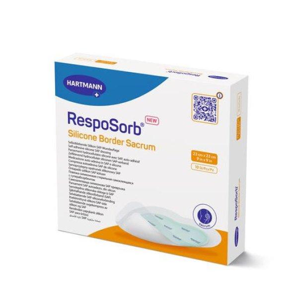 RespoSorb® Silicone Border Sacrum (23x23 cm; 10 db)