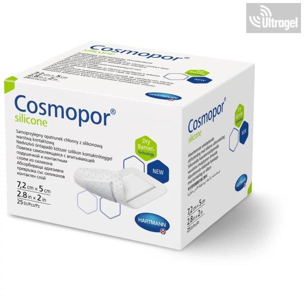 Hartmann Cosmopor® Silicone steril szigetkötszer - 10x8cm (25db)