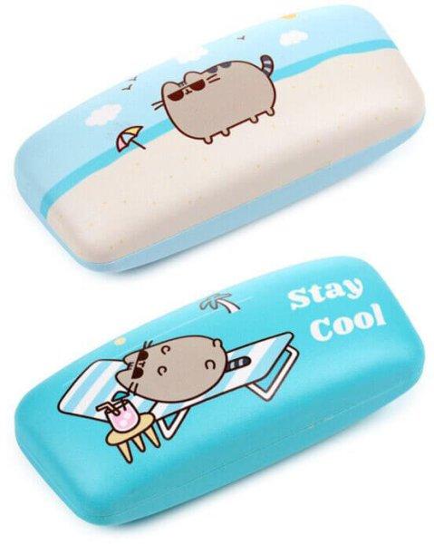 Pusheen cicás szemüvegtok, 16x6x5cm, kétféle változat