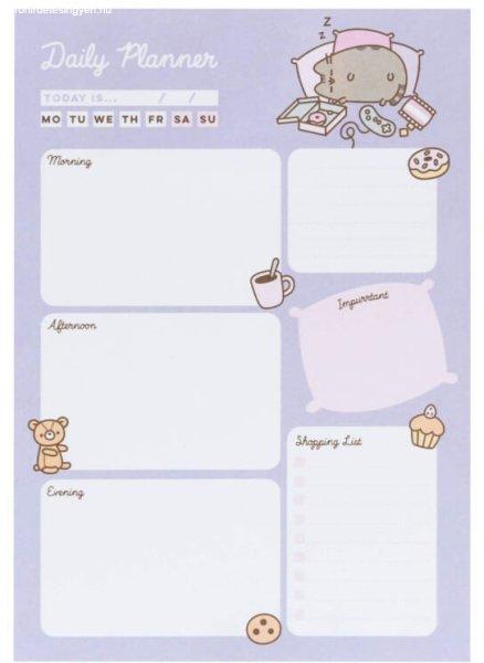 Pusheen cicás jegyzettömb, tervező tömb (teendők, bevásárló lista), A/5,
Moments, lila