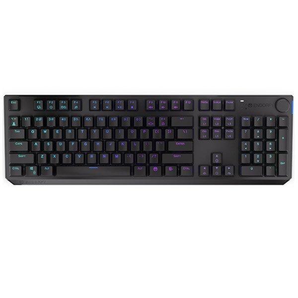 ENDORFY gamer billentyűzet Thock Wireless / Kailh Brown sw. / vezeték
nélküli / mechanikai / US layout / fekete aRGB