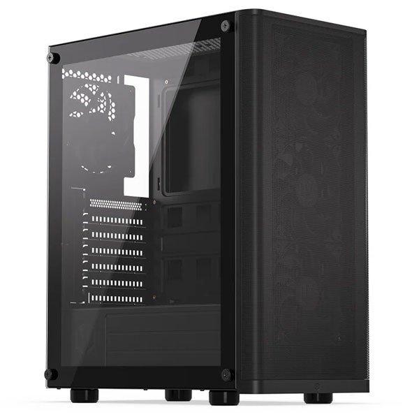 ENDORFY case Ventum 200 Air/ 4x120mm PWM fan / 2xUSB / edzett üveg / fekete