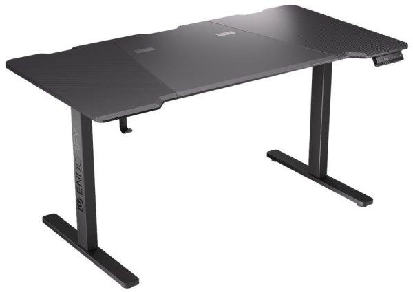 ENDORFY gamer asztal Atlas L electric / 150cm x 78cm / teherbírás 80 kg /
magasság elekt. beállítható (73-120cm) / fekete