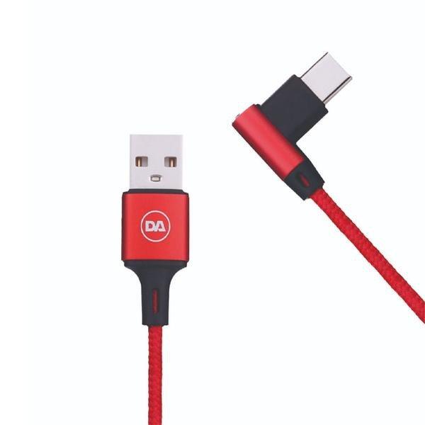 Daewoo Micro USB Töltőkábel – Piros, 2 m DI1111RD