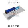Bautool fogazott glettvas gumrozott soft nyl 88 mm 28013