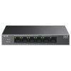 TP-Link Switch 6x100Mbps (4xPoE) fmhzas, asztali, LS106LP