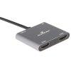 Bluestork USB Hub - HUB-DUO-HDMI (USB3.0, USB-C to 2xHDMI + 