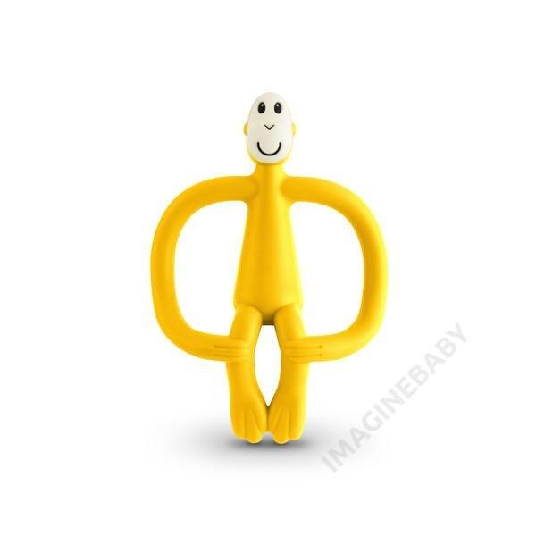 Matchstick Monkey Rágómaki - Sárga - rágóka fogzásra