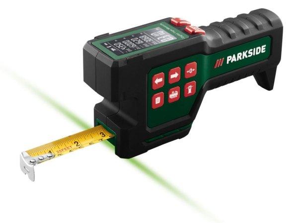 ParkSide PDMB A1 akkus, 4V 7.5 méter akkumulátoros, elektronikus digitális
mérőszalag egyszeri és szegmenséréssel, +/- 0.5 mm pontossággal
