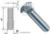 Hatlapfej TM. csavar M 6x 50 HORG. /200db a rend.egysg /