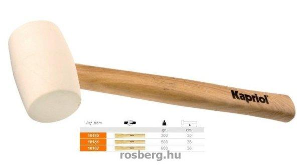 KAPRIOL gumikalapács 110181 fehér 50 dkg