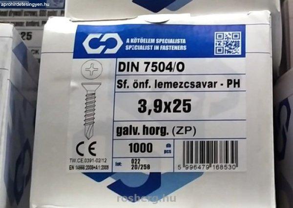 SF. önfúró lemezcsavar 3.5x 25 /1000db a rend.egység / ITH