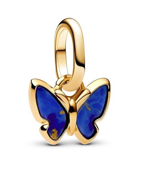 Pandora Aranyozott medál Pillangó Mini Shine 763825C01