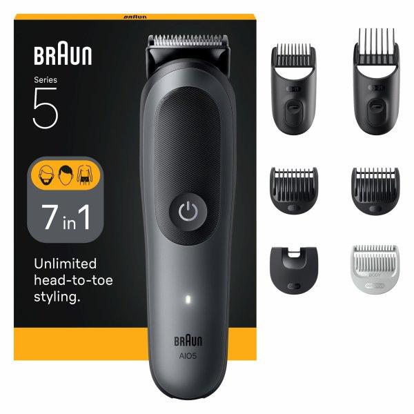 Braun Multifunkciós trimmer 7 az 1-ben Series 5 AIO5520 Grey