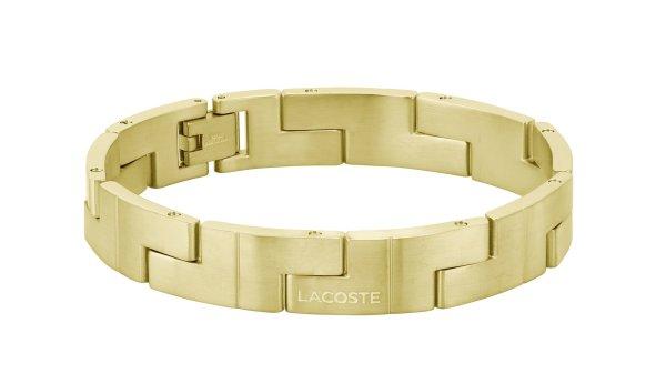 Lacoste Divatos aranyozott férfi karkötő 2040154