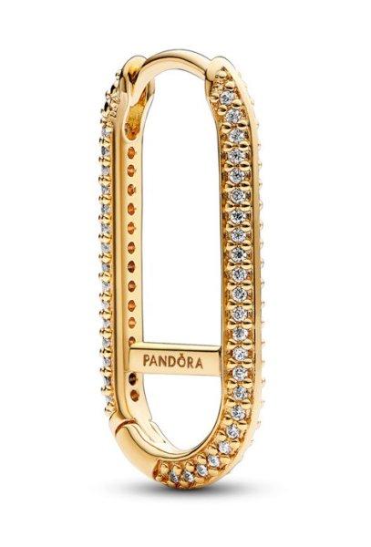 Pandora Aranyozott single fülbevaló cirkónium kövekkel Shine Me 262796C01 -
1db