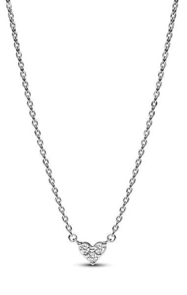 Pandora Ezüst nyaklánc Szív Timeless 393014C01-45