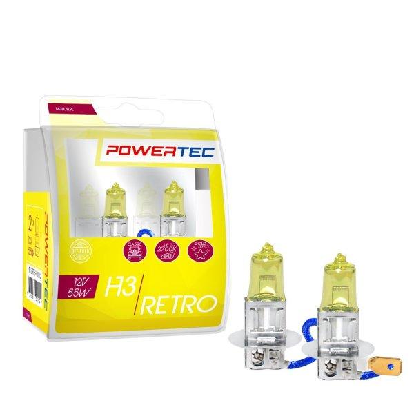 M-Tech, Retro, H3 Izzó, 12V 55W, Párban