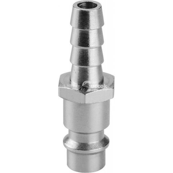 EXTOL PREMIUM gyorscsatlakozó-dugó, tömlővéggel, 1/4', 6mm,
nikkelezett réz, bliszteren