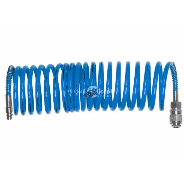 EXTOL CRAFT légtömlő spirál kompresszorhoz, 5m, 8 Bar, belső/külső
átmérő: 6/8mm, PE, 1/4 gyorscsatlakozóval