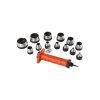 EXTOL PREMIUM lyukaszt klt. 14 db 5-6-8-10-11-13-16-19-22 -