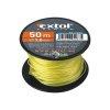 EXTOL PREMIUM kmves zsinr, sodort; PE, 1,7mm50m, srga, 