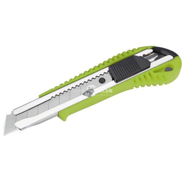 EXTOL CRAFT tapétavágó kés, 18mm, fémházas, autolock ; pótpenge: 9123A
(10db) 9134 (horgas törhető-5db)