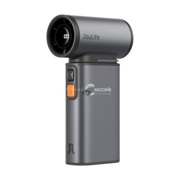 JisuLife FA55 Gray kézi ventilátor, 9000mAh akkumulátor, LED kijelző,
negatív ion légtisztítás, szürke