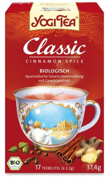Yogi Bio Klasszikus Fahéjas Tea /410008/ 17 filter