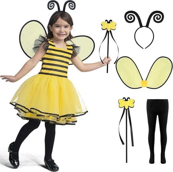 Spooktacular Creations gyerek méhecske jelmez – aranyos bumblebee overál
szárnyakkal, S méret