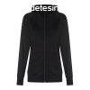 Just Cool Ni sportos pulver tarka ujjakkal - Fekete / feke