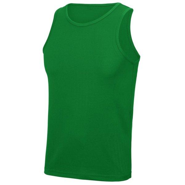 Just Cool Férfi ujjatlan trikó Cool - Középzöld | XL