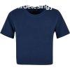 Build Your Brand Rvid ujj ni crop top pl - Vilgos teng