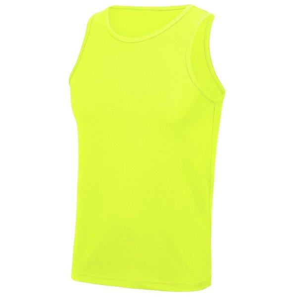 Just Cool Férfi ujjatlan trikó Cool - Élénk sárga | 2XL