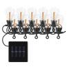 EMOS DCPV02, LED lnc napelemmel - 10x party g, 5 m, klt