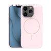 Apple iPhone 13 Silicon Megsafe Htlap - Rzsaszn