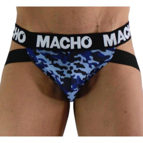 Macho MX28MA – katonai kék alsónadrág, prémium fazonban