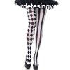 Leg Avenue ? fekete-fehr harlekin harisnyanadrg