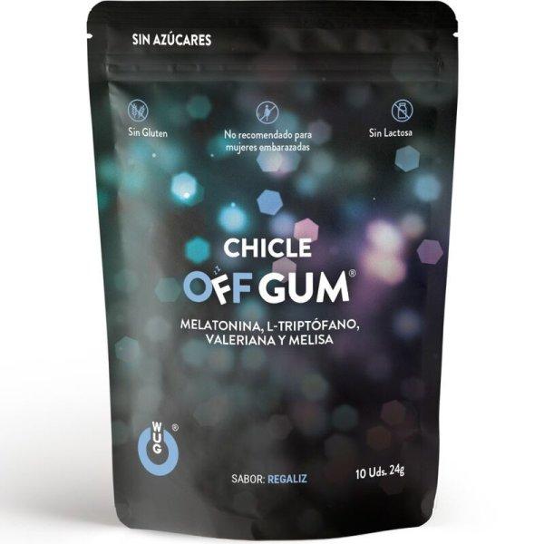 WUG GUM – Nyugtató rágógumi valerianával és melatoninnal