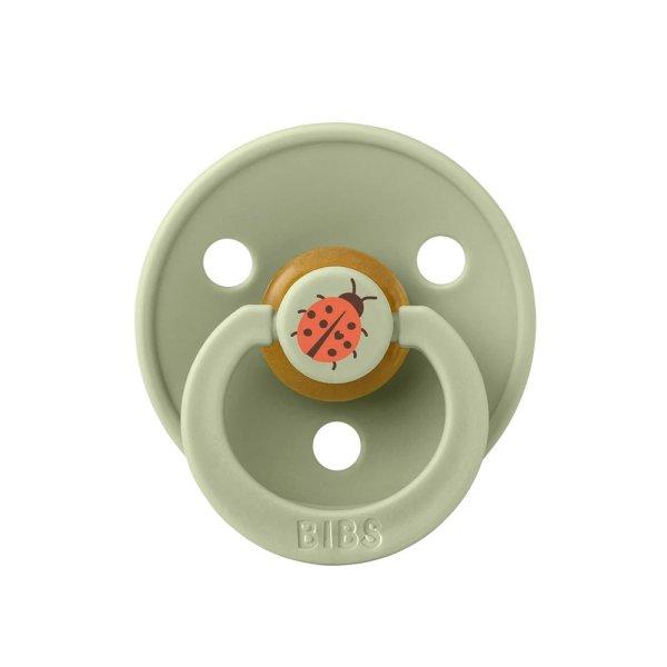 BIBS játszócumi - Studio Katica Colour natúr kaucsuk 0-6 hó zsálya 1db
tasakban