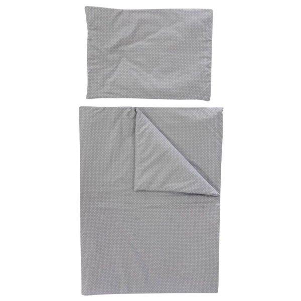 Soffi Baby ágynemû szett 2 részes 135x90 - 40x60cm apró csillag mintás
szürke