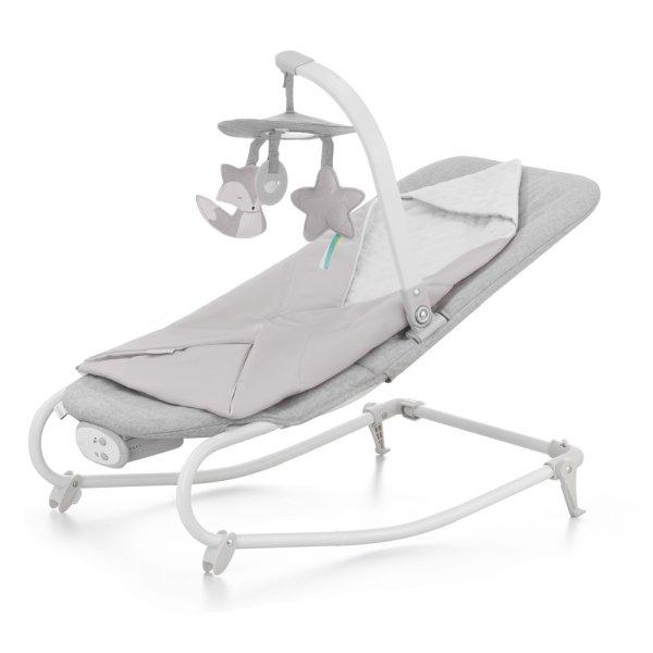 Kinderkraft pihenõszék Felio 2 rezgõ zenélõ Stone Grey