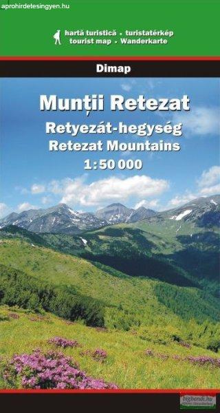 Retyezát-hegység turistatérkép 1:50000