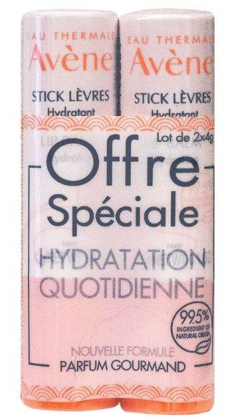 Avène Hidratáló ajakbalzsam készlet Stick Lévres 2 x 4 g