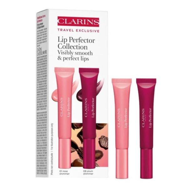 Clarins Szájfény szett Lip Perfector Duo 2 x 12 ml