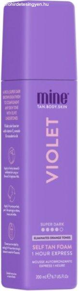 Minetan Önbarnító hab sötétbarna árnyalatért, olíva alaptónusokkal
Violet (Self Tan Foam) 200 ml