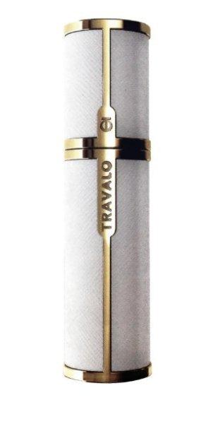 Travalo Milano - újratölthető flakon 5 ml (fehér és arany)