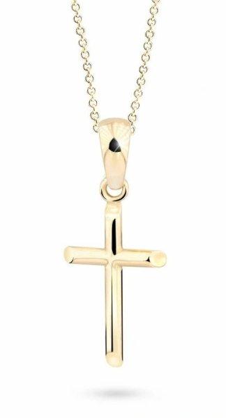 Cutie Jewellery Medál sárga aranyból Kereszt Z8048-40-10-X-1